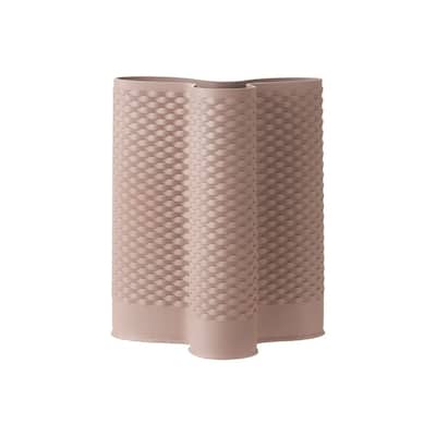 Rattan Style Ceramic Vase - 12"