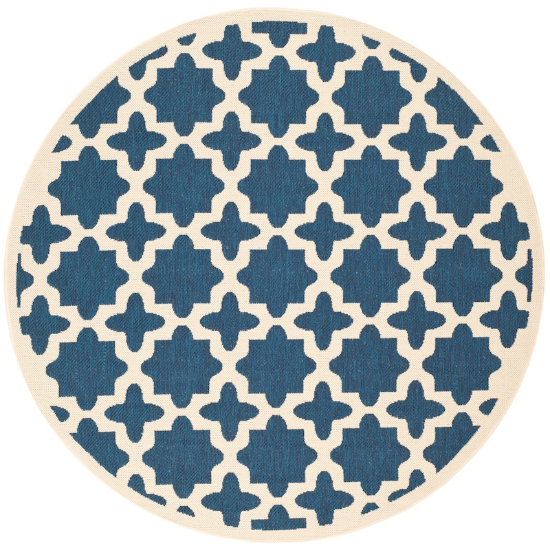 SAFAVIEH Courtyard Dorthey Indoor/ Outdoor Waterproof Patio Backyard Rug