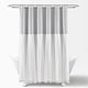 preview thumbnail 16 of 15, Lush Decor Tulle Skirt Colorblock Shower Curtain