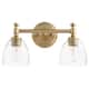 Option Aged Brass / Clear Seeded