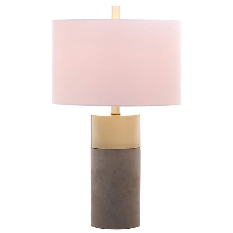 SAFAVIEH Lighting Steven 24 Inch Table Lamp (Set of 2) - 14Wx14Dx24H - Grey