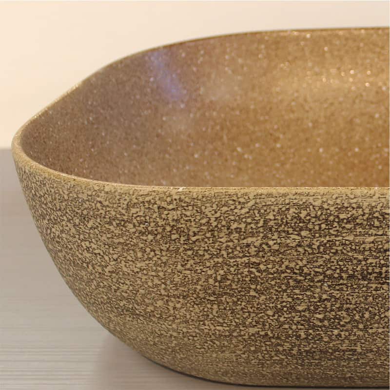 Dowell Ceramic Vessel Sink - Oval