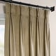 preview thumbnail 36 of 155, Exclusive Fabrics Signature Pleated Blackout Velvet Curtain (1 Panel)
