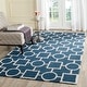 preview thumbnail 4 of 82, SAFAVIEH Handmade Cambridge Tula Modern Moroccan Wool Rug 3' x 5' - Navy Blue/Ivory - Rectangle