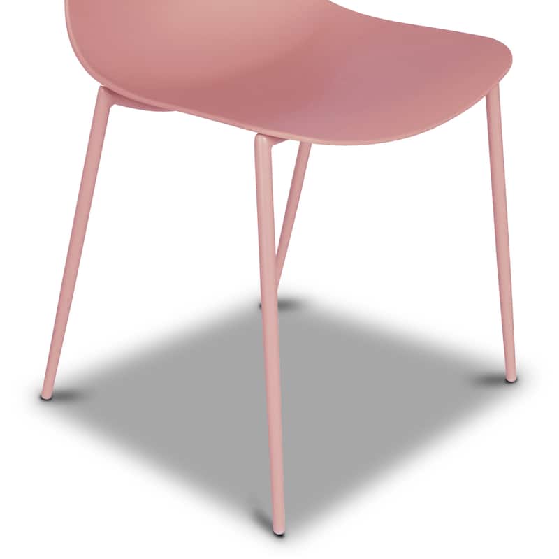 Poly & Bark Isla Modern Dining Chairs (Set of 4) - Indoor or Outdoor Use