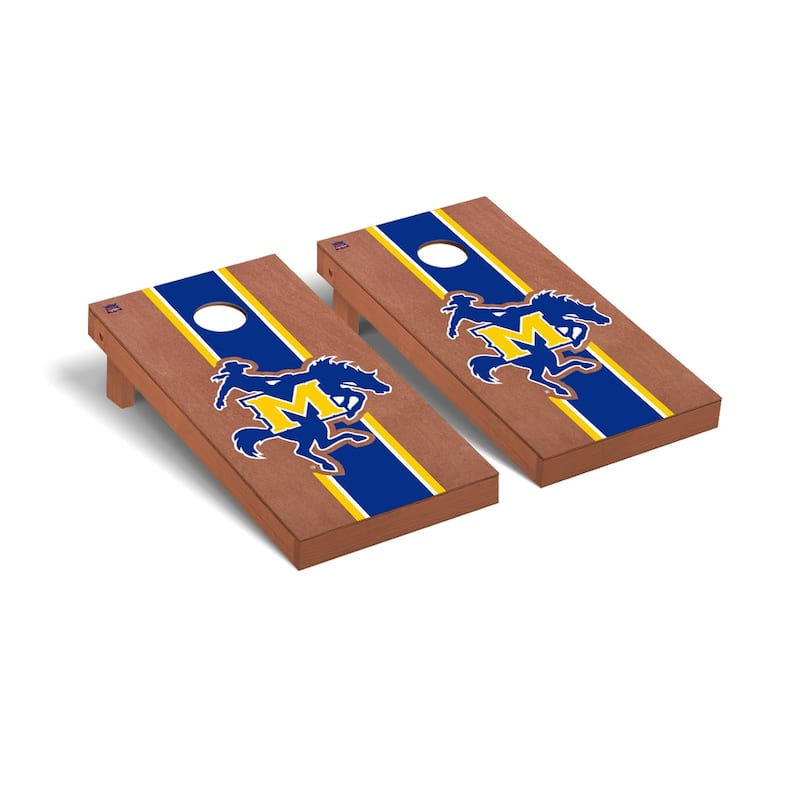McNeese State Cowboys Rosewood Cornhole Board Set
