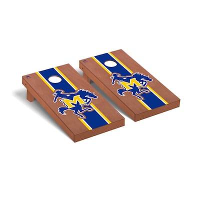 McNeese State Cowboys Rosewood Cornhole Board Set
