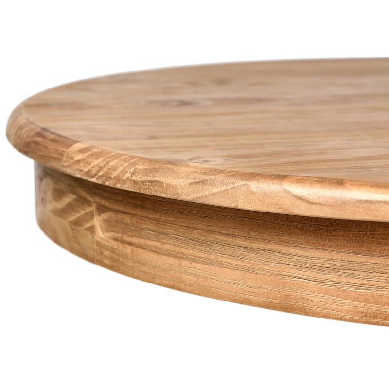 Maxwell Oval Pine Wood Dining Table by Kosas Home