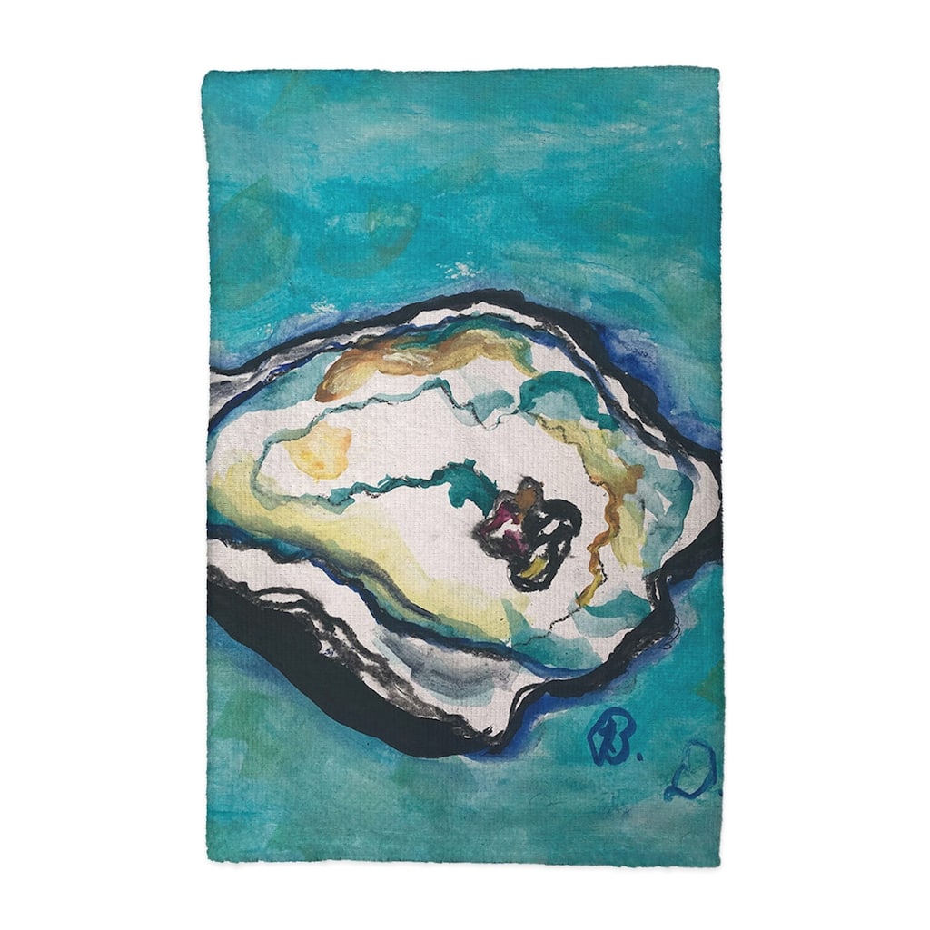 Single Oyster Kitchen Towel - 16x25