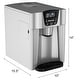 preview thumbnail 17 of 33, Costway 2 In 1 Ice Maker Water Dispenser Countertop 36Lbs/24H LCD