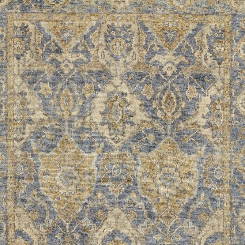 Subem Floral Stain Resistant with Fringe Soft Area Rug By HomeRoots - 2' x 3'