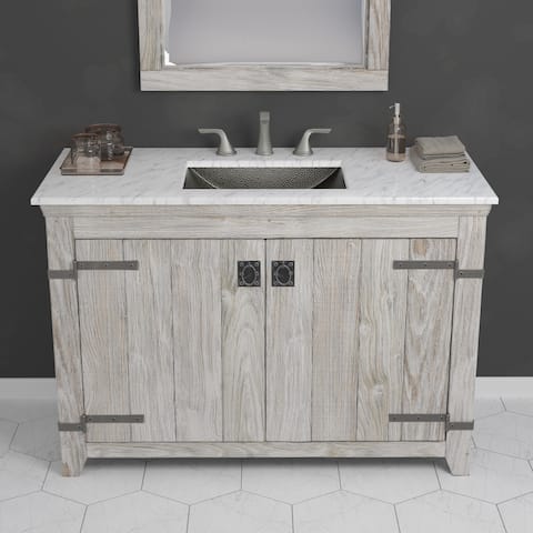 Avila 48" Freestanding Single Bathroom Vanity Set
