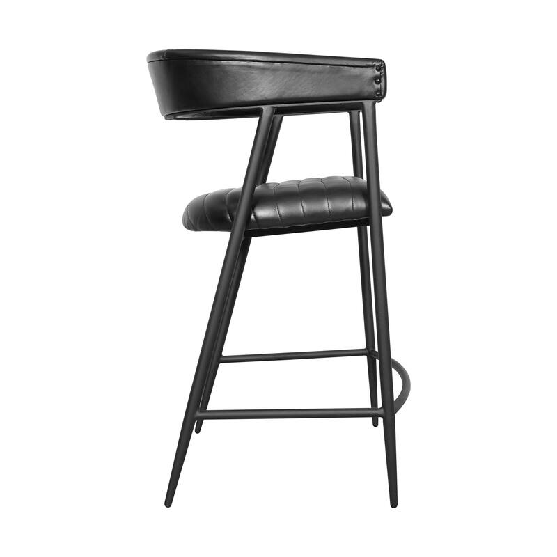 Classic Home Preston 26" Leather Counter Stool
