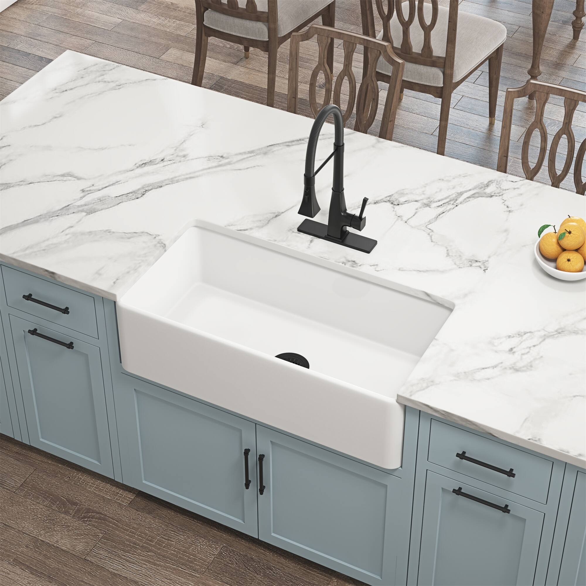 Farmhouse Deep Apron Undermount Kitchen Sink Bed Bath & Beyond 38910104