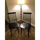Safavieh Country Classic Dining Burris Black Dining Chairs (Set of 2) - 17.3" x 20.7" x 36"