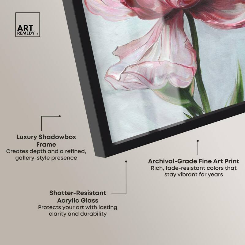 Magical Flower I Shadowbox by Art Remedy
