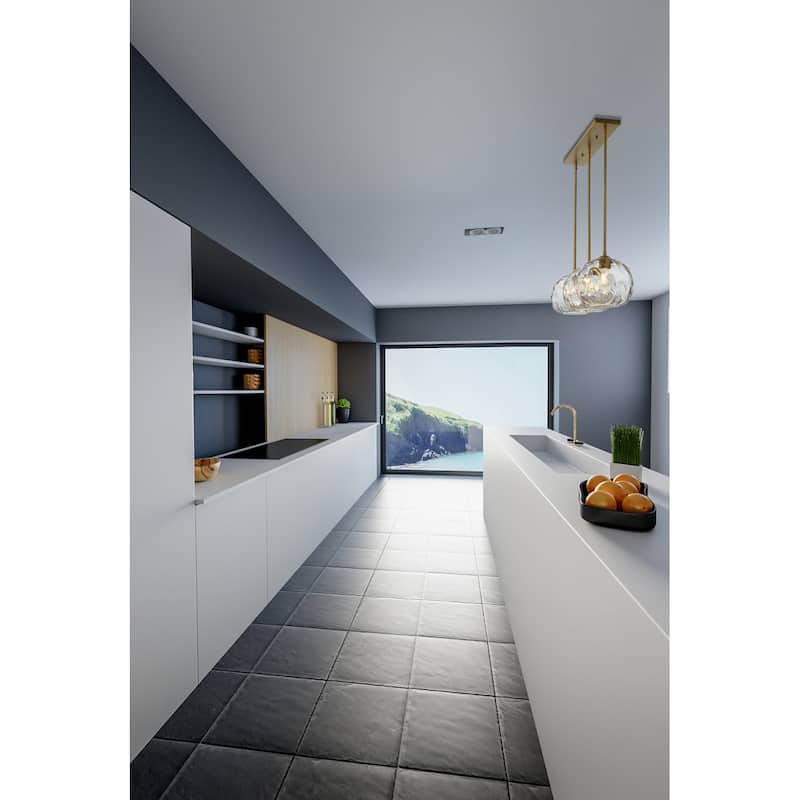 Bellevue Frieda 3 Light 10" Wide Linear Pendant