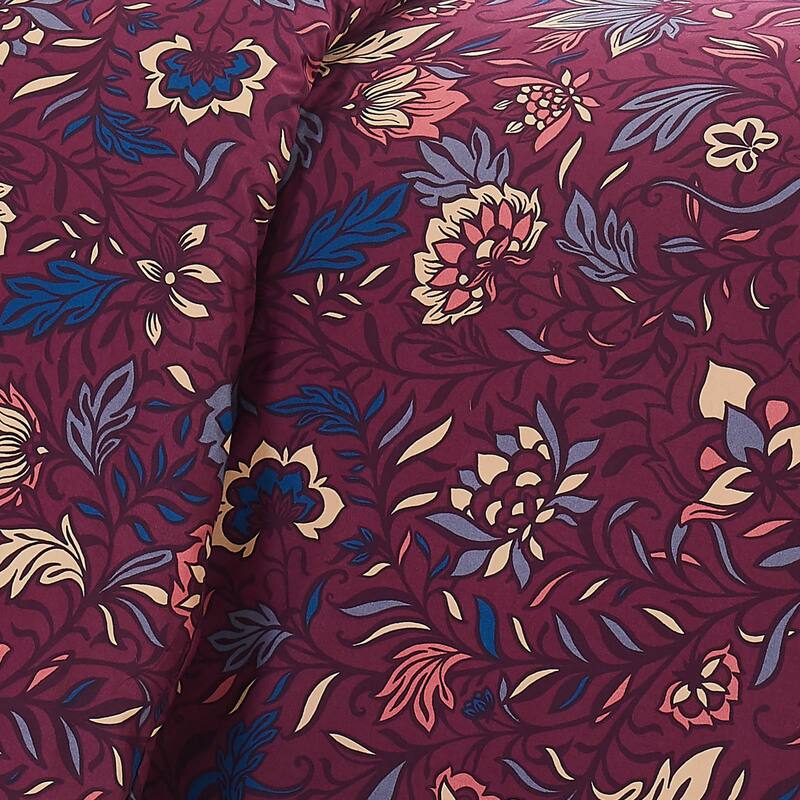 Premium Ultra Soft 3-piece Blooming Blossoms Duvet Cover Set