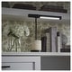 preview thumbnail 1 of 8, Signature Design by Ashley Vinmour Brown/Beige Desk Lamp - 15.63" W x 5.25" D x 17" H 15.63" W x 5.25" D x 17" H - Brown/Beige