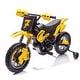 preview thumbnail 43 of 57, Kids 12V Dirt Bike Simulation Ride-On Motorcycle, Rear Suspension, Slow Start, Music Box, Removable Training Wheels