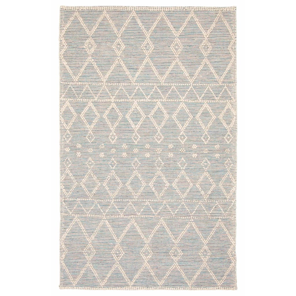ECARPETGALLERY Braid weave Sienna Cream Wool Rug - 4'11 x 7'11