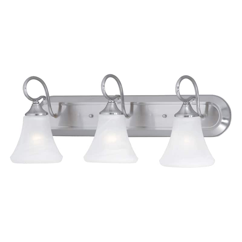 Elipse 18-inch Wide 2-Light Vanity Light in Brushed Nickel - 24 - Brushed Nickel