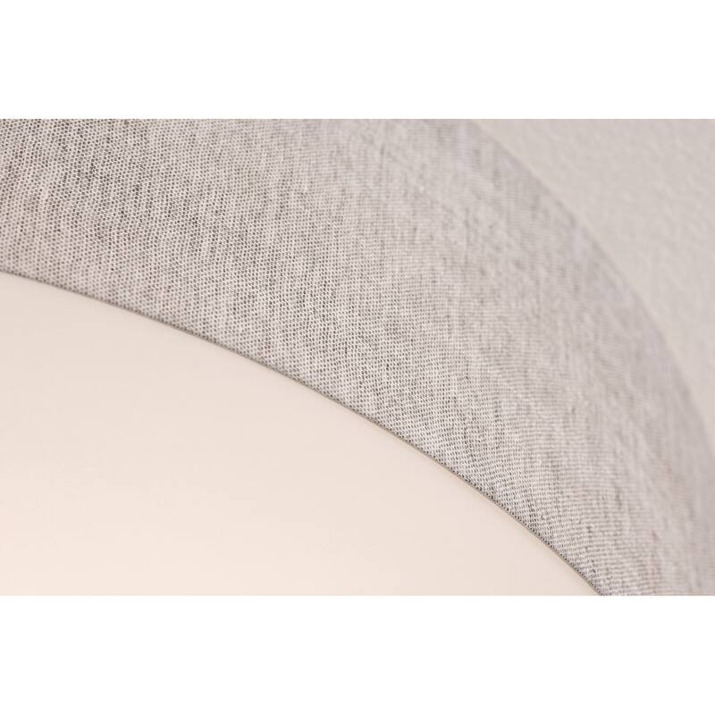AFX Montclair 24'' LED Semi-Flush Mount - Satin Nickel Finish