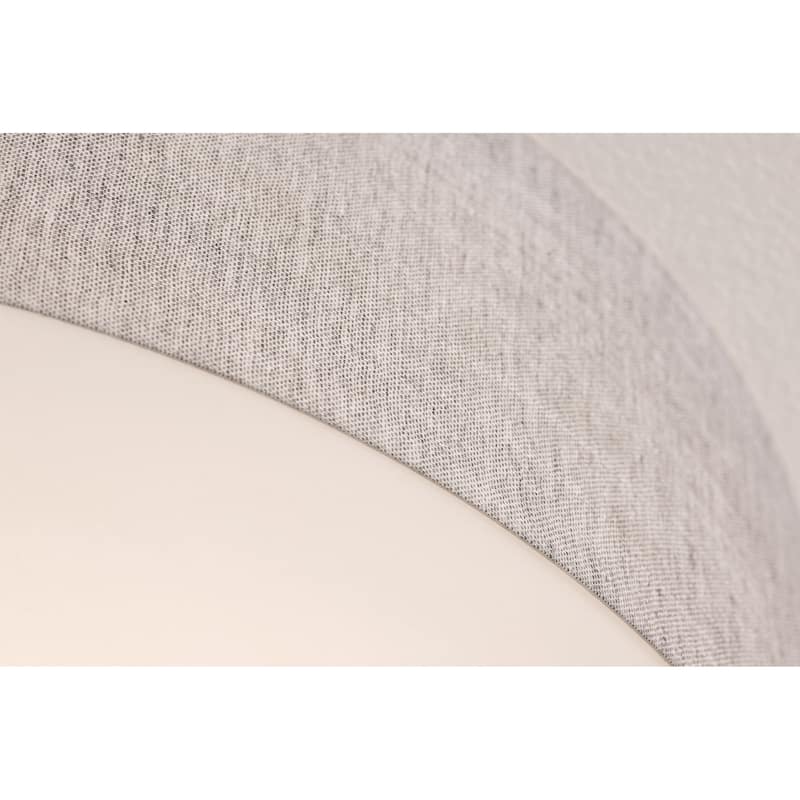 AFX Montclair 24'' Medium Base Semi-Flush Mount - Satin Nickel Finish