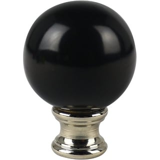Ceramic Ball Lamp Finial, 2-inch Tall