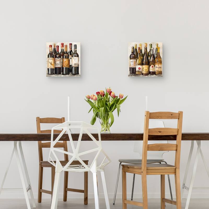 Vinology II-III by Studio Arts Canvas Art Prints