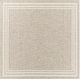 preview thumbnail 24 of 24, Livabliss Jeremie Indoor/ Outdoor Border Area Rug Beige/Grey - Square - 6' 7" x 6' 7"