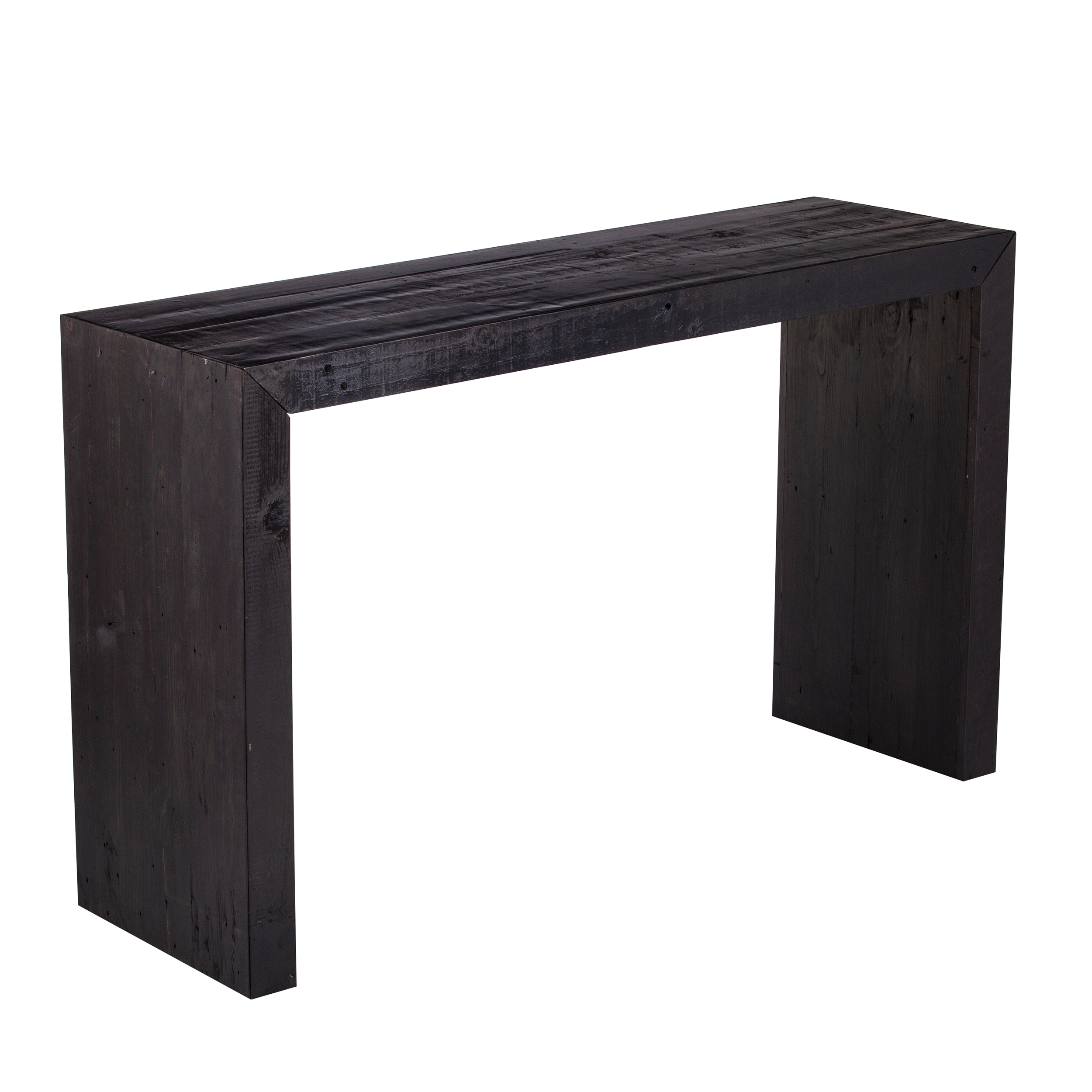 Carson carrington blythe black hot sale reclaimed wood console table