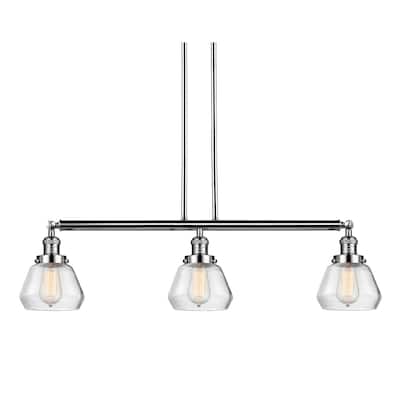 Innovations Lighting Fulton 3 Light 39" Wide Linear Chandelier