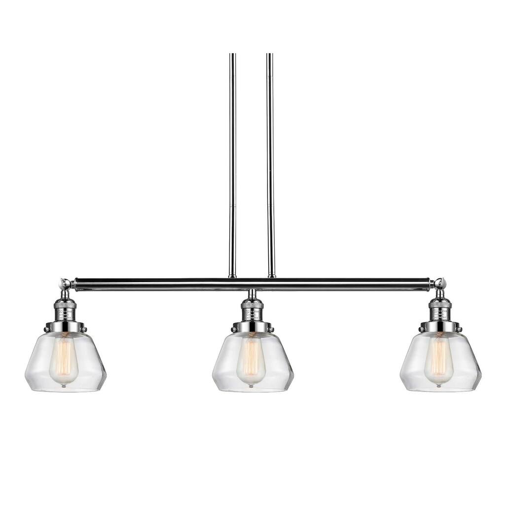 Innovations Lighting Fulton 3 Light 39" Wide Linear Chandelier