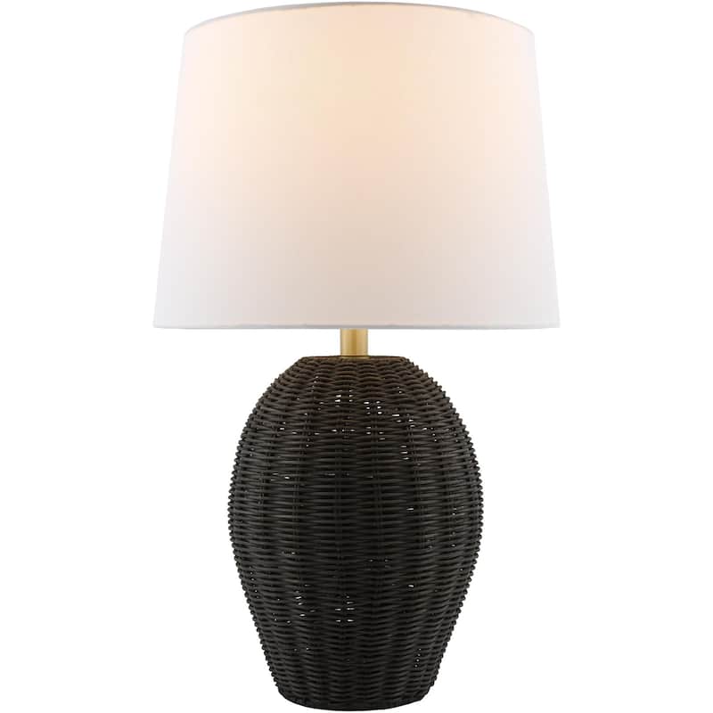 Livabliss Jacaranda Global Accent Floor Lamp - 24"H x 14"W x 14"D