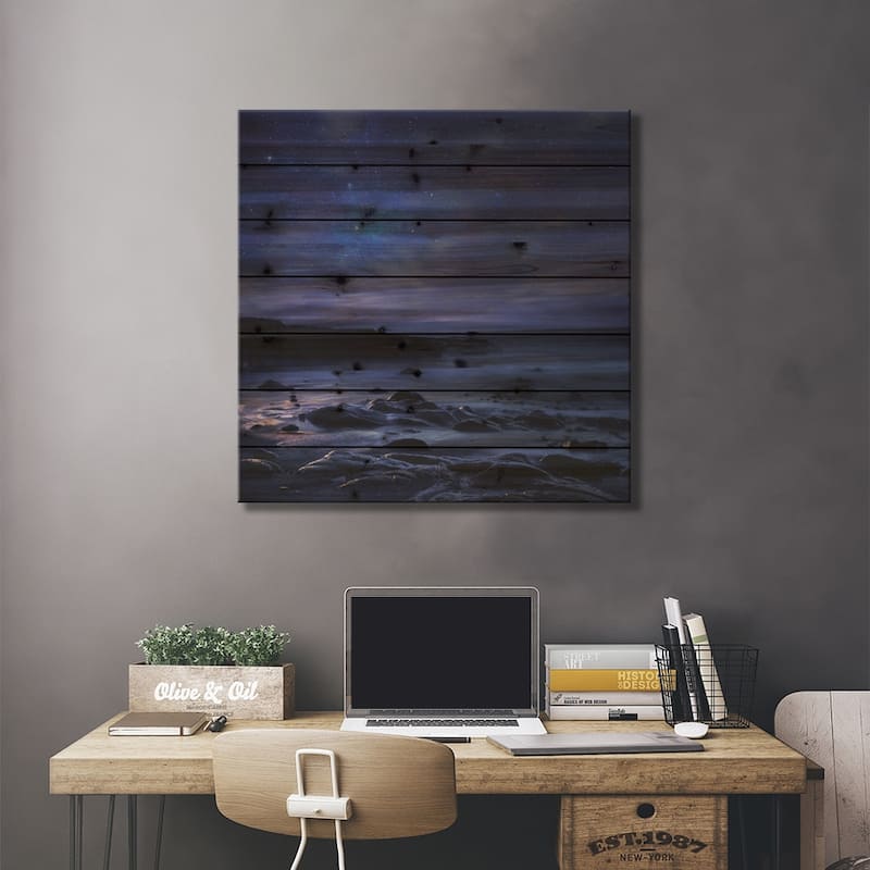 insomnia Print On Wood by Sebastien Del Grosso - Multi-Color