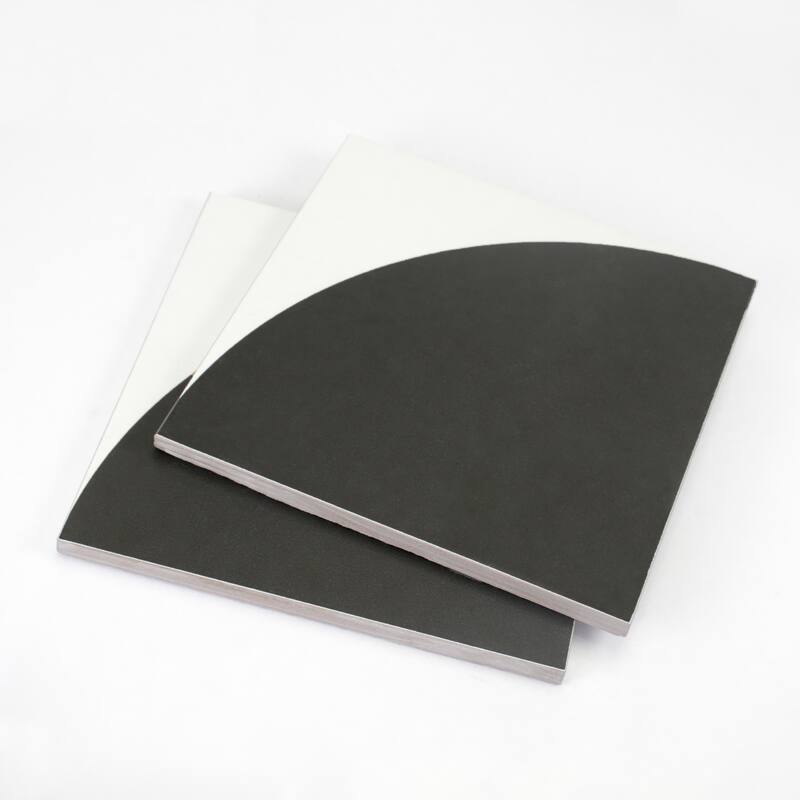 Luna 8 in. x 8 in. Domino Matte Porcelain Wall and Floor Tile - Sample swatch - Domino Matte