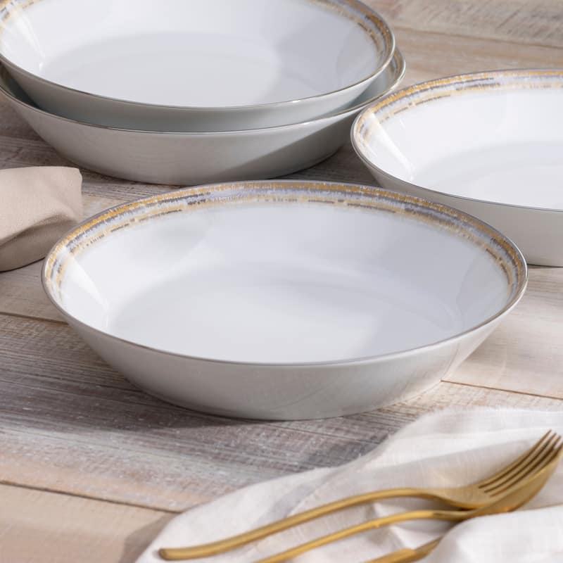 Raylan Set of 4 Coupe Dinner Bowls, 9-3/4", 43 oz.