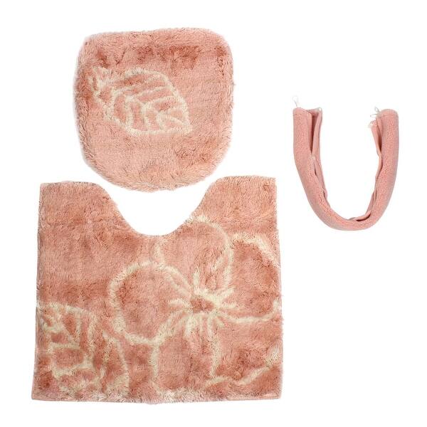 Shop Bathroom Decor Mats Set Rug Kit Non Slip Floor Carpet