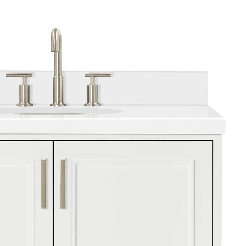 Ariel M037SWQOVO Stafford 36" Free Standing Single Basin Vanity Set