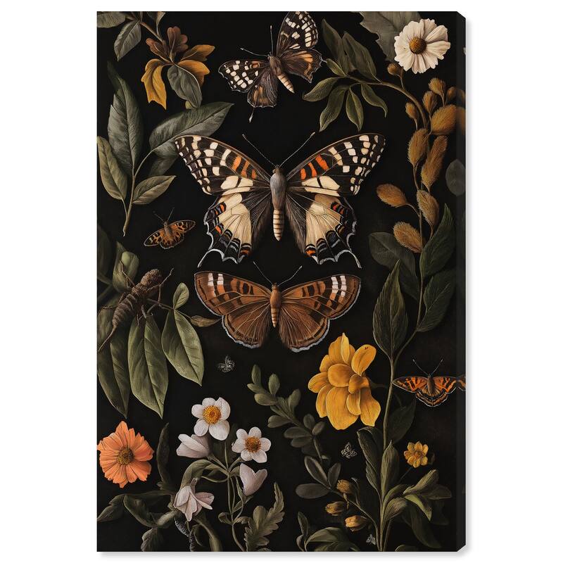 Winged Visitors I Canvas by Art Remedy, Gallery Wrapped - 30" x 45"