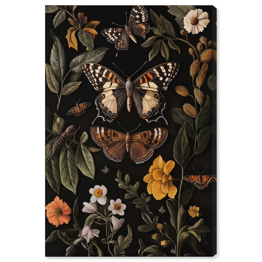 Winged Visitors I Canvas by Art Remedy, Gallery Wrapped