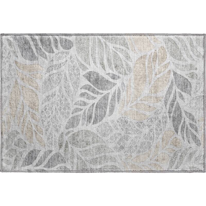Premium Washable Super Soft Transitional Floral Mayfield Rug