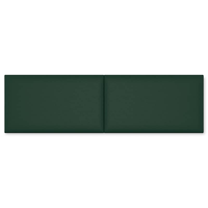 Jaxx Panelist Modern Padded Headboard in Premuim Vegan Leather - Set of 2 Wall Mounted Panels
