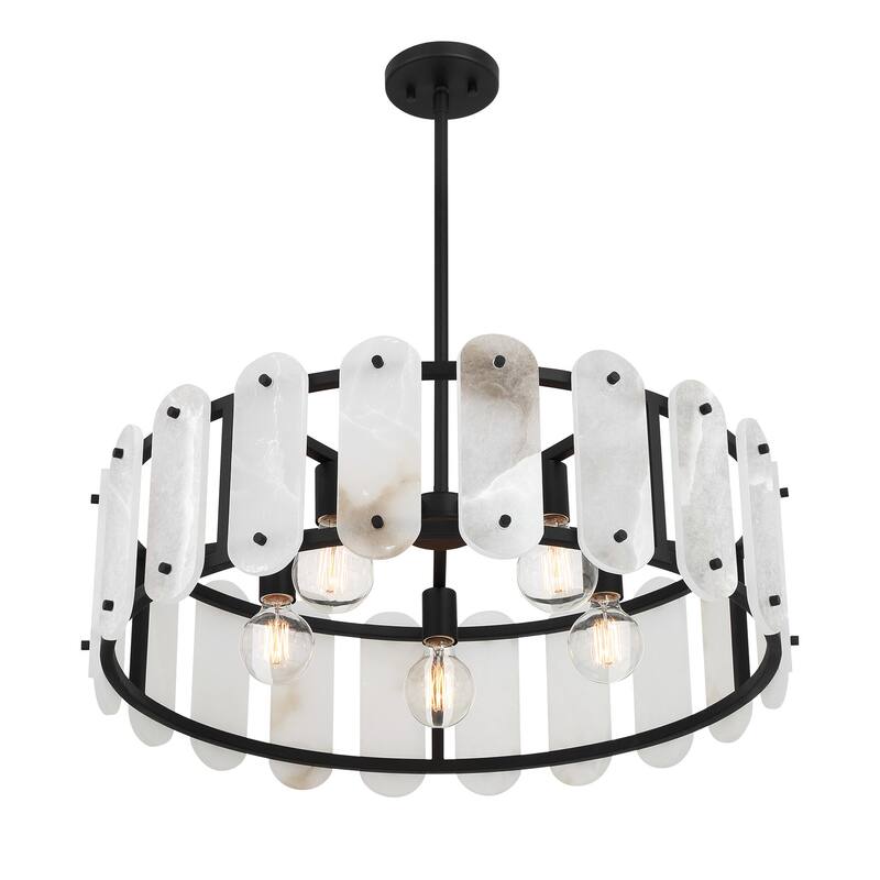 Savoy House 7-2911-5 Antolini 5 Light 29" Wide Ring Chandelier