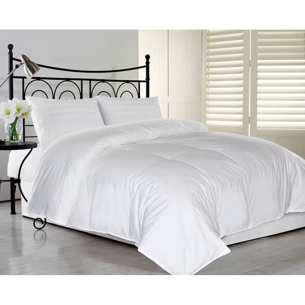 Eco Unbleached Cotton Down Comforter