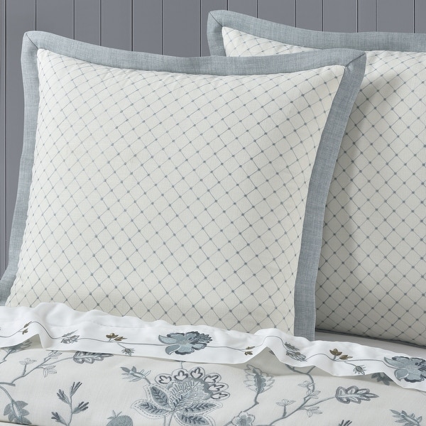 J Queen New York Blue Garden Euro Sham On Sale Bed Bath Beyond