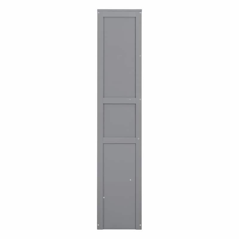 Full/Queen Size Murphy Bed Wall Bed with Shelves