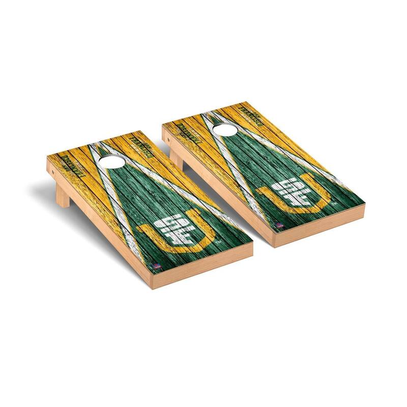 University of San Francisco Dons Weathered Cornhole Board Set