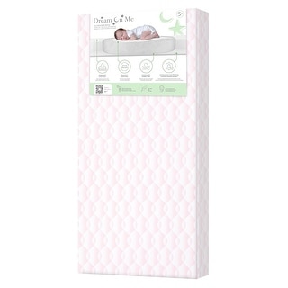 Dream On Me 2 in 1 Little Lullaby Crib and Toddler Mattress